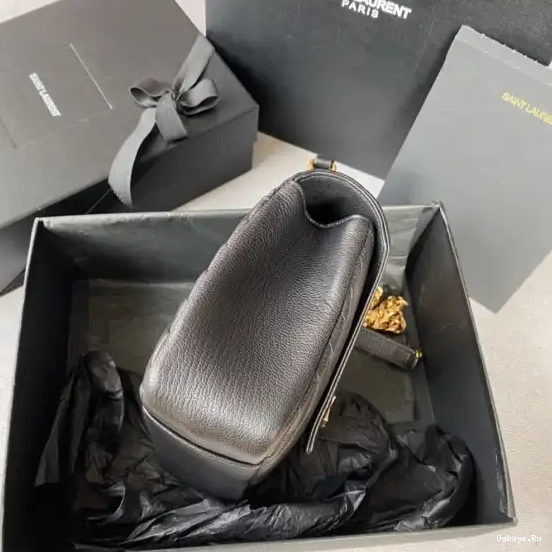 leather YSL Medium bag-24*17*6.5cm shoulder 0515